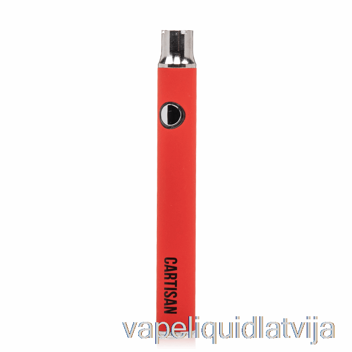 Cartisan Button Vv 350 510 Akumulatora Sarkans Vape šķidrums